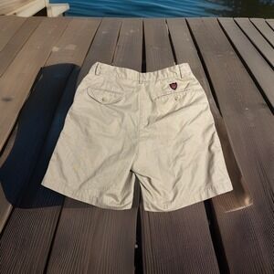 Polo Golf Ralph Lauren Mens Beige Khaki Shorts Size 32 Classic‎ Golf Short